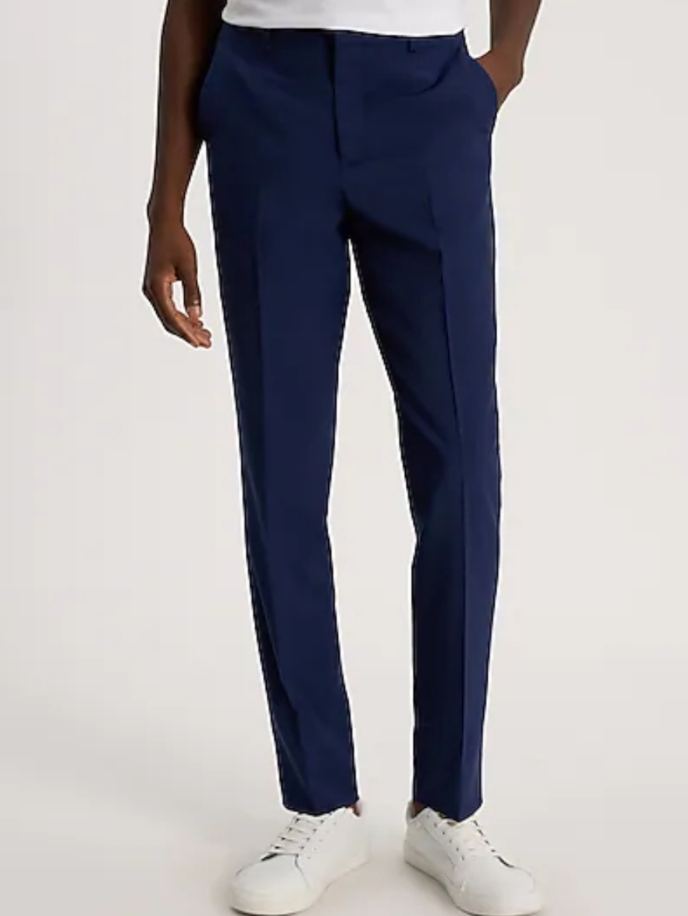 NWT $128 Express Men's Extra Slim Stretch+ Dress Pants Blue 31 x 30